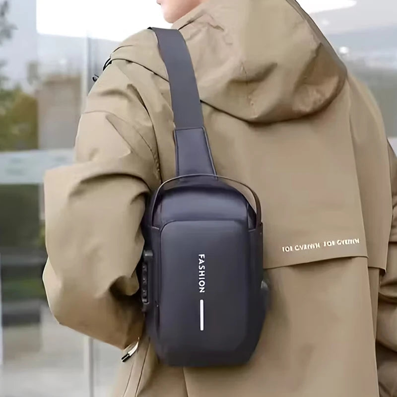 Casual Waterproof Anti-Theft Sling Bag | Durable Chest Backpack