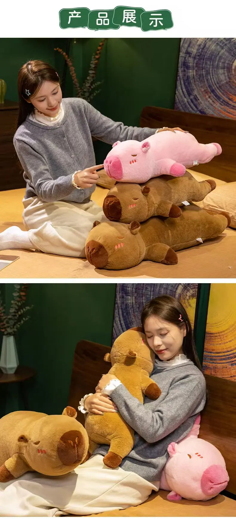 Cute Long-Haired Dog Plush Toy | Adorable Stuffed Animal Pillow