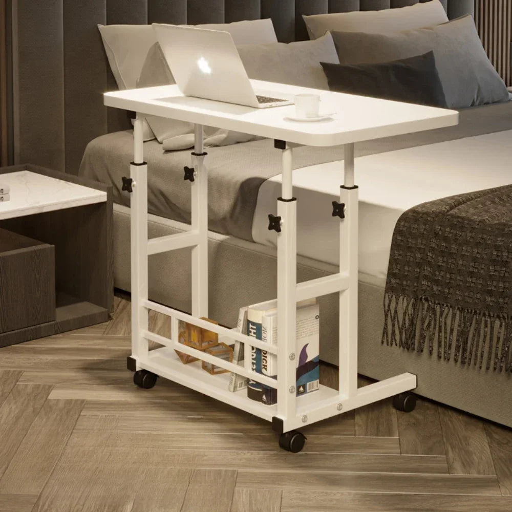 Adjustable Laptop Desk with Wheels | Portable Study Table