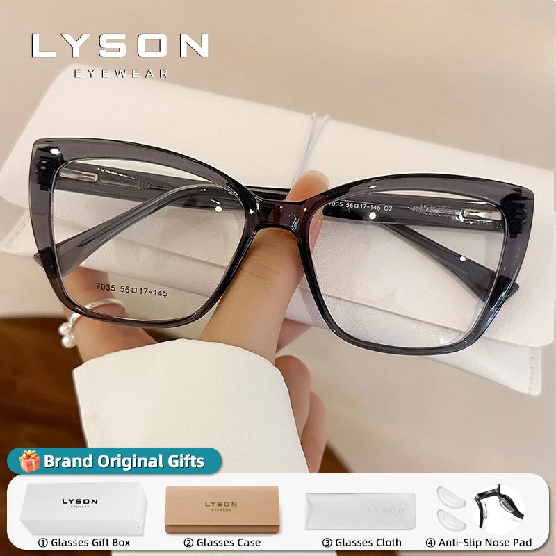 Stylish Cat Eye Blue Light Blocking Reading Glasses for Women