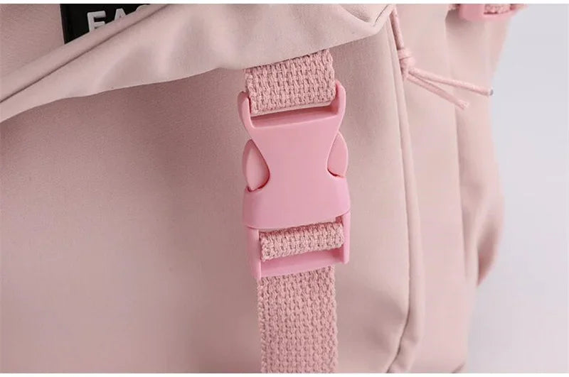 Cute Pink Cartoon Backpack for Girls | Stylish School Bag