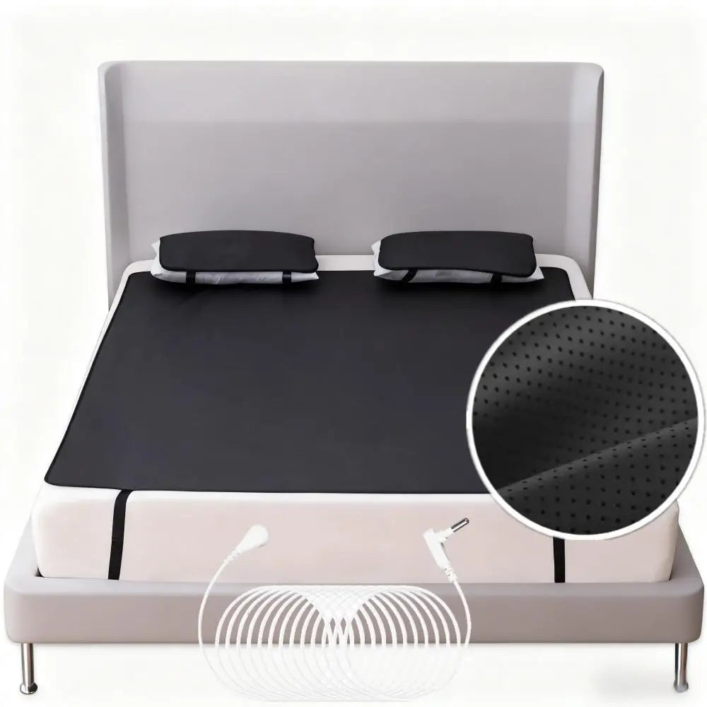 Grounding Leather Mattress Sleep Mat | Enhance Sleep & Reduce Stress