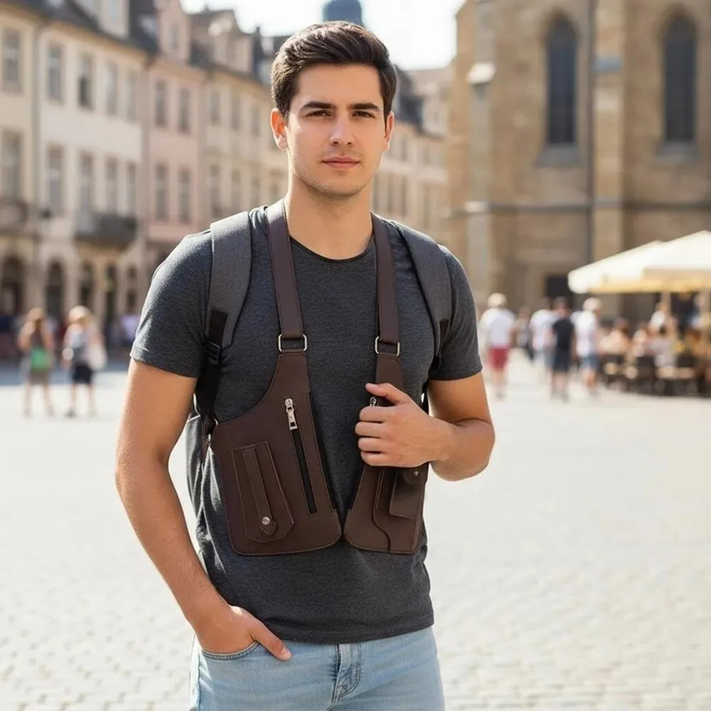 Tactical Armpit Shoulder Bag | Adjustable Anti-Pickpocket Wallet