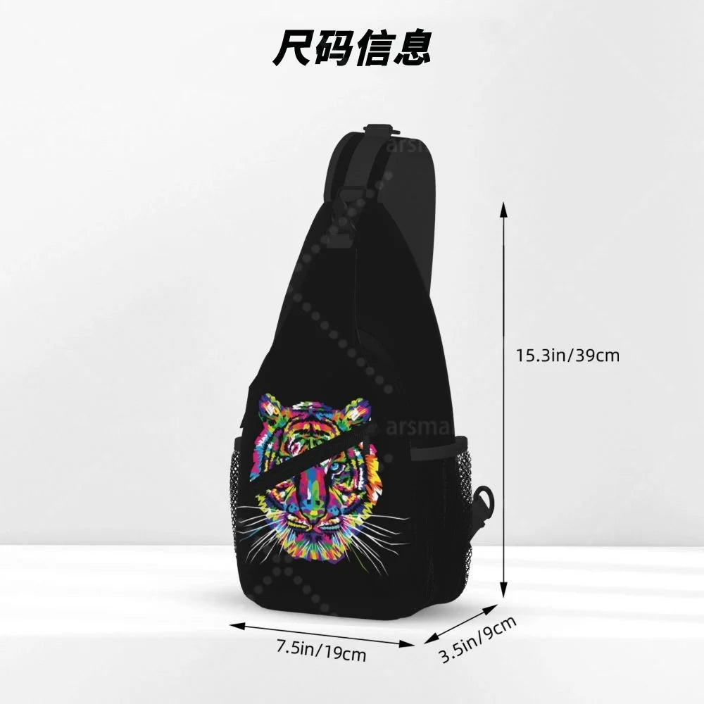 Lightweight Crossbody Sling Backpack for Travel & Sports