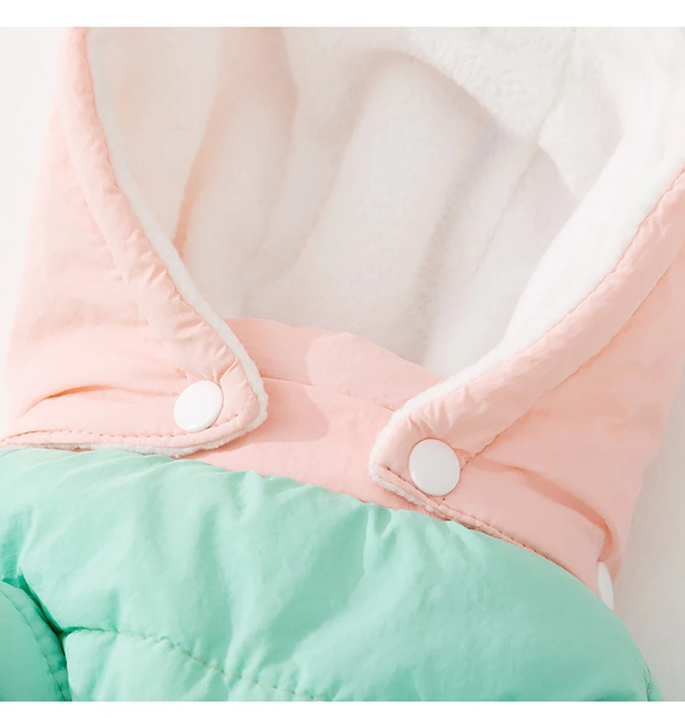 Thickened Pet Down Jacket for Medium Dogs | Warm Winter Apparel