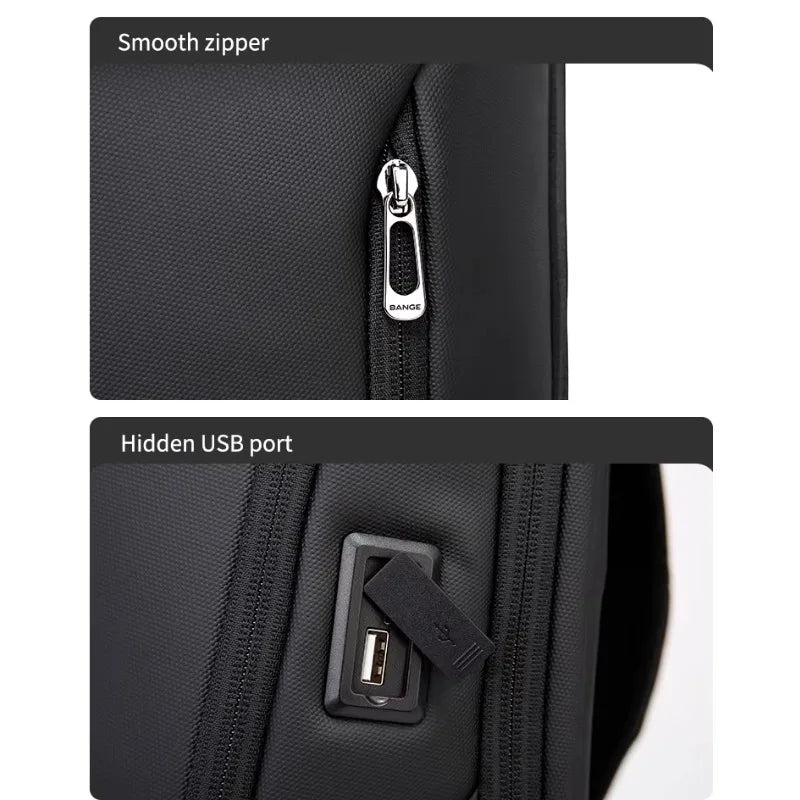 Multifunctional Waterproof Business Backpack | Perfect for Work & School
