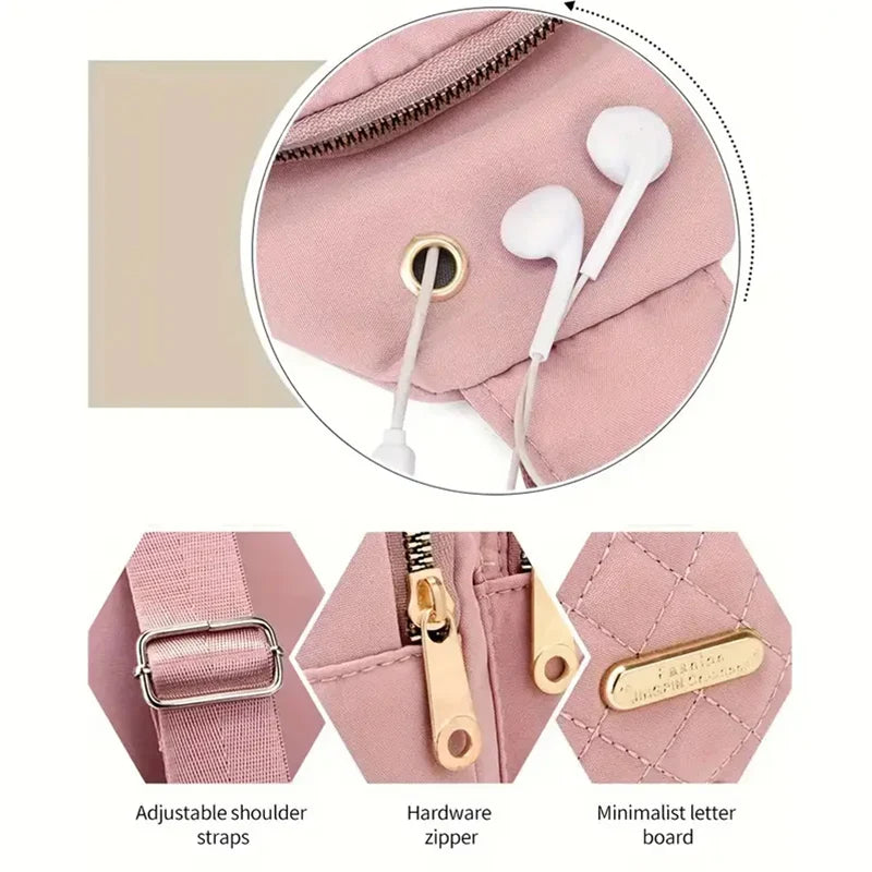 Versatile Neutral Color Shoulder Bag for Travel & Photography