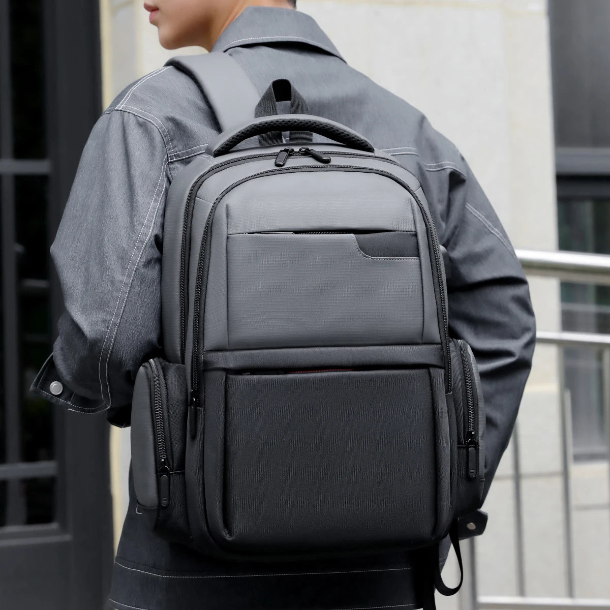 Large-Capacity Business Backpack for Students | Lightweight Travel Bag