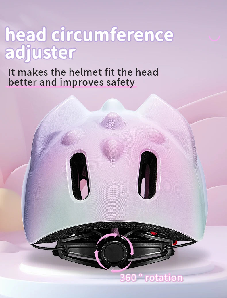 Children's 3D Shockproof Bicycle Helmet | Safe & Comfortable Fit