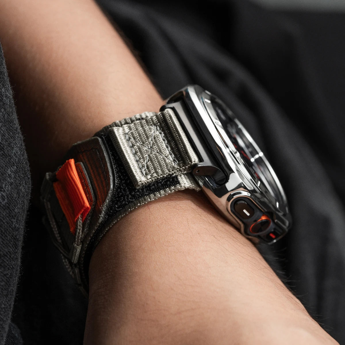No Gaps Nylon Strap for Galaxy Watch 7 Ultra | Quick Fit Sports Band
