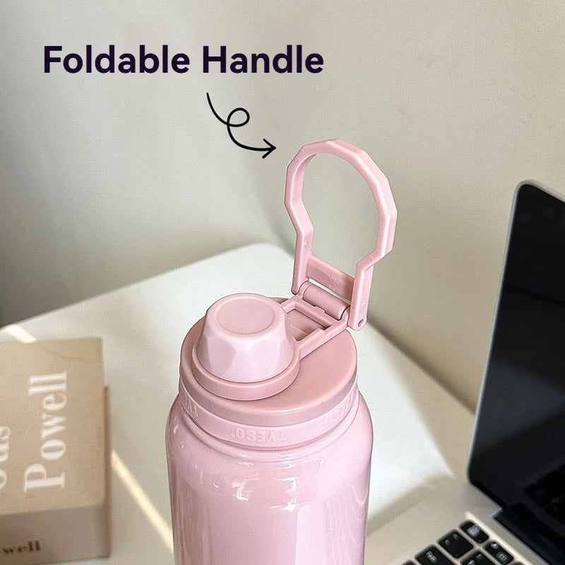 Insulated Stainless Steel Thermos Bottle | Perfect for Outdoor Travel