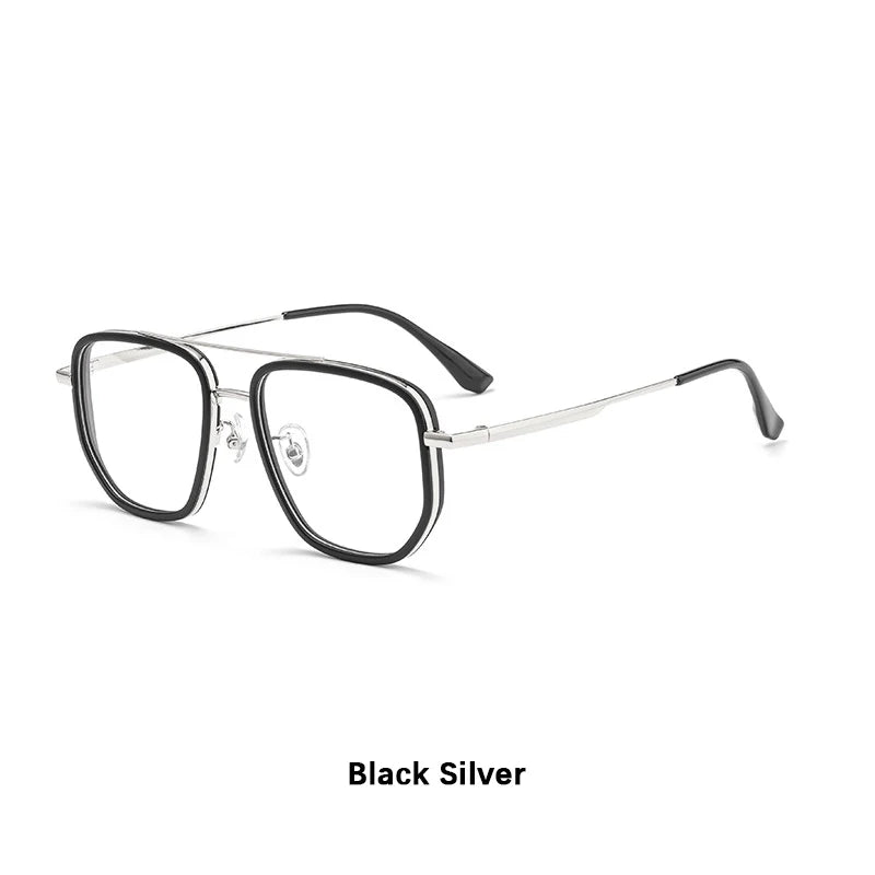 Luxury Oversize Titanium Eyeglasses Frames for Men & Women