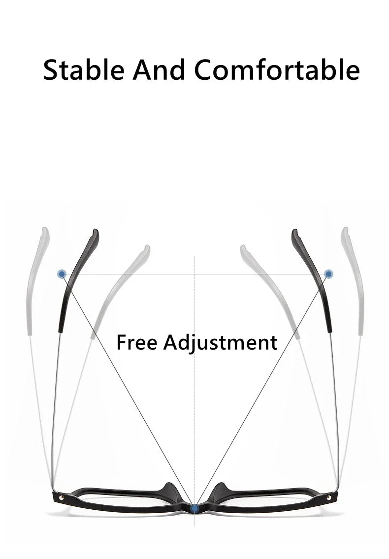 Ultra-Light Myopia Eyewear Frames | Blue Light Blocking Glasses