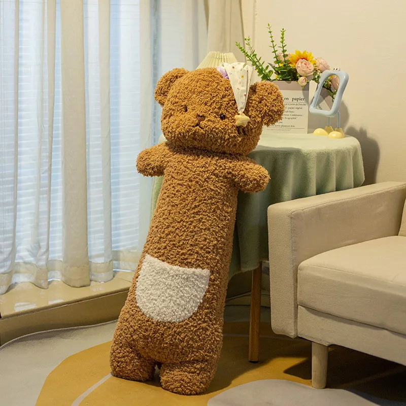 90cm Giant Plush Animal Pillow | Soft Sleep Cartoon Doll for Kids