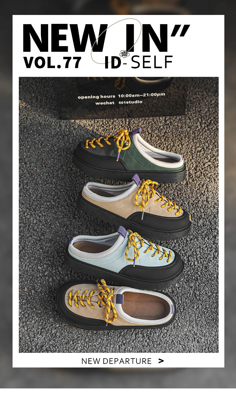 Men's Summer Outdoor Slip-On Shoes | Lightweight Comfort Casual Footwear