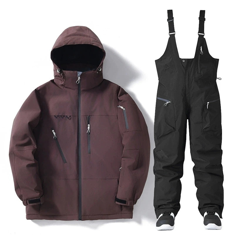 Unisex Winter Ski Clothing Set | Warm & Durable Ski Suit