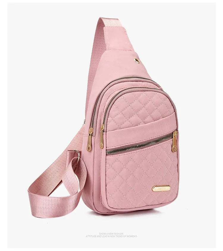 Fashionable Waterproof Crossbody Bag for Women | Large Capacity Sling