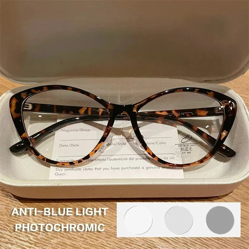 Trendy Cat Eye Reading Glasses for Women | Stylish Anti Blue Light Eyewear
