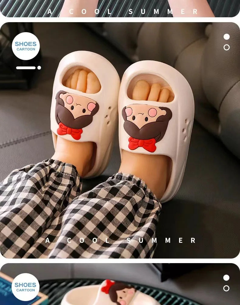 Kids Cute Cartoon EVA Slippers | Fun Summer Toddler Sandals