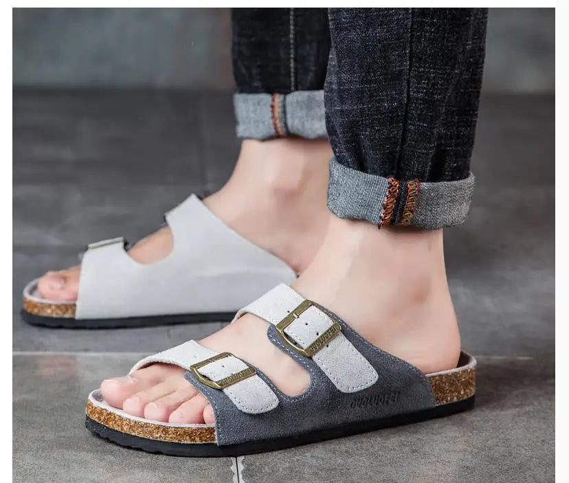 Summer Women's Casual Cork Slippers | Stylish Outdoor Slides