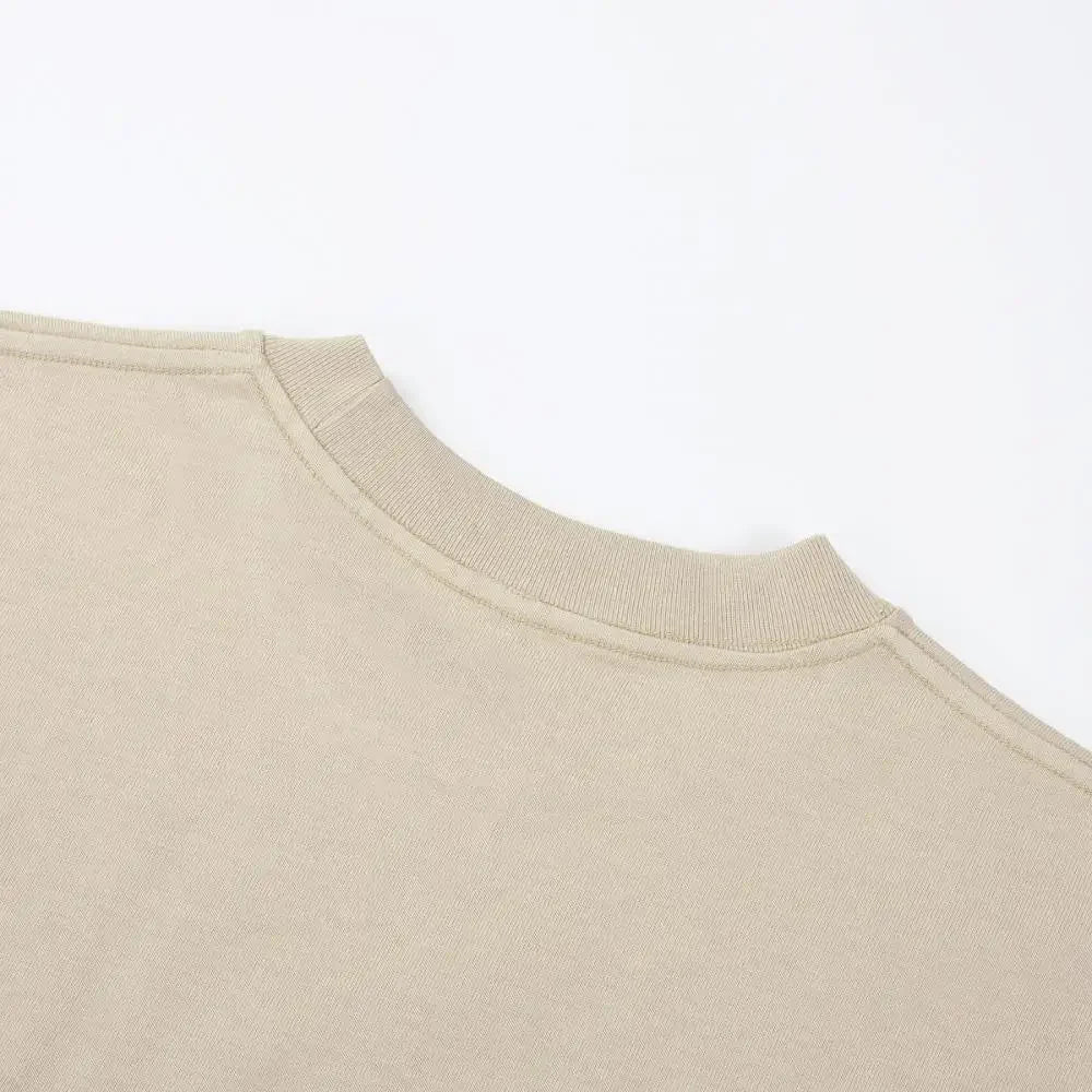 Men's Oversized Heavyweight T-Shirt | Casual Solid Color Tee