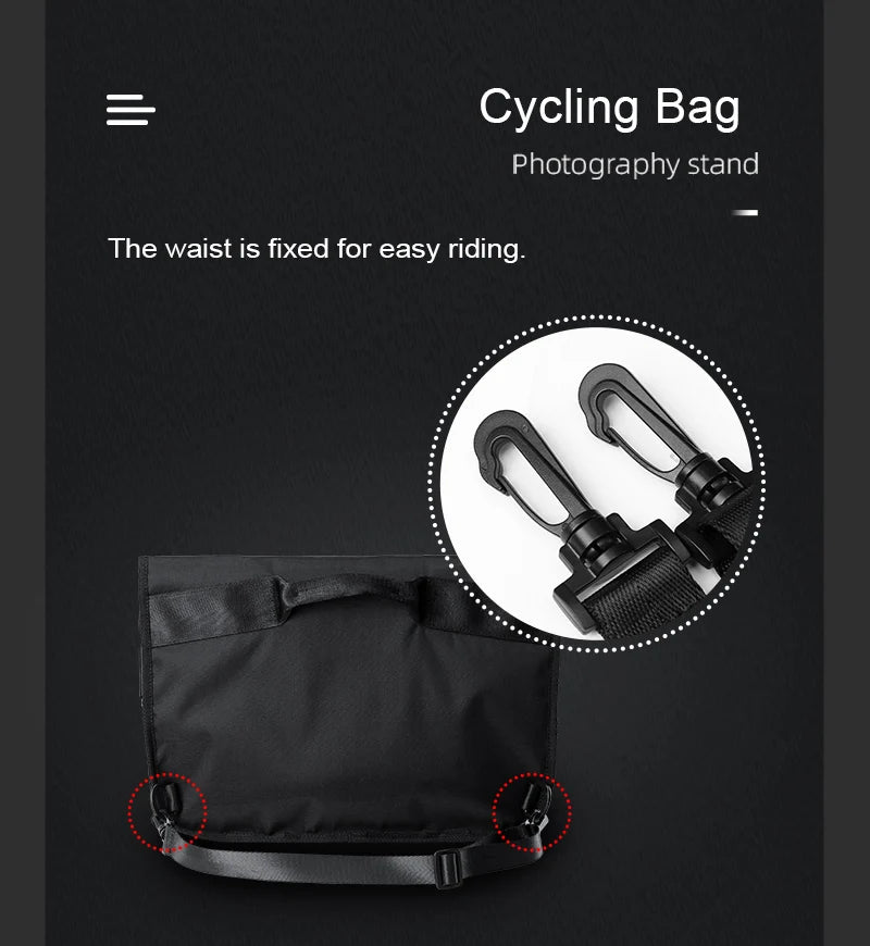 Waterproof Men Messenger Bag | Stylish Anti-Theft Crossbody Bag