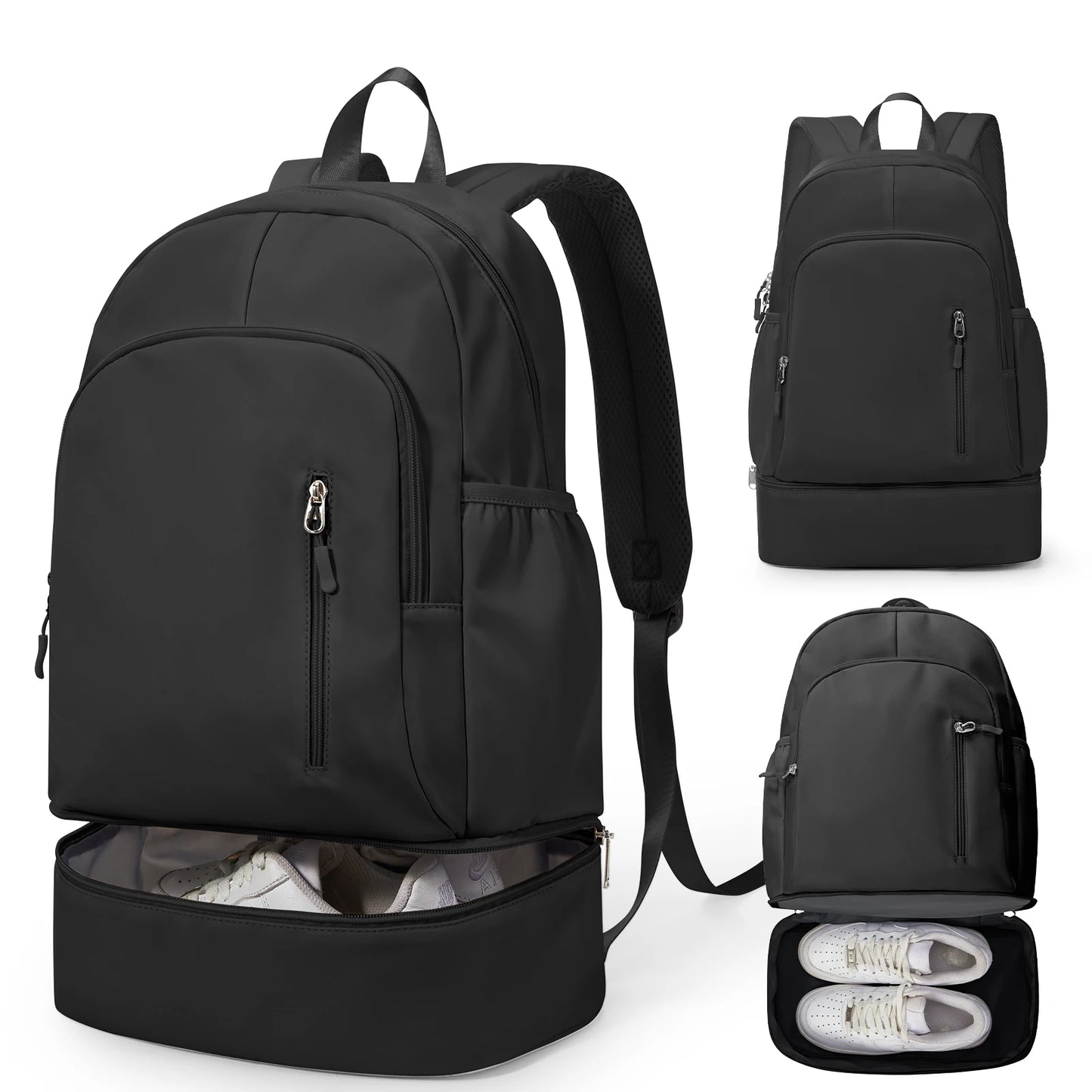 Versatile Sports Backpack | Waterproof Travel Bag with Shoe Compartment