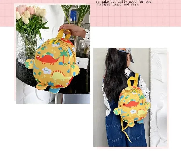 Cute Cartoon Dinosaur Baby Backpacks for Kids | Adjustable & Fun
