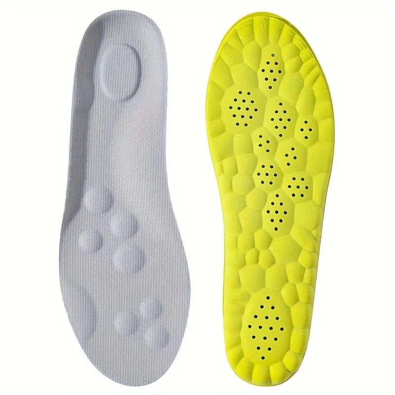 Plantillas deportivas de látex de alta elasticidad | Almohadillas transpirables con soporte de arco