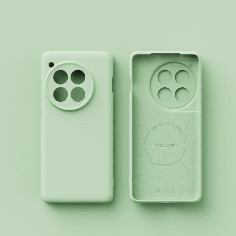 Luxury Shockproof Liquid Silicone Case for OnePlus Devices