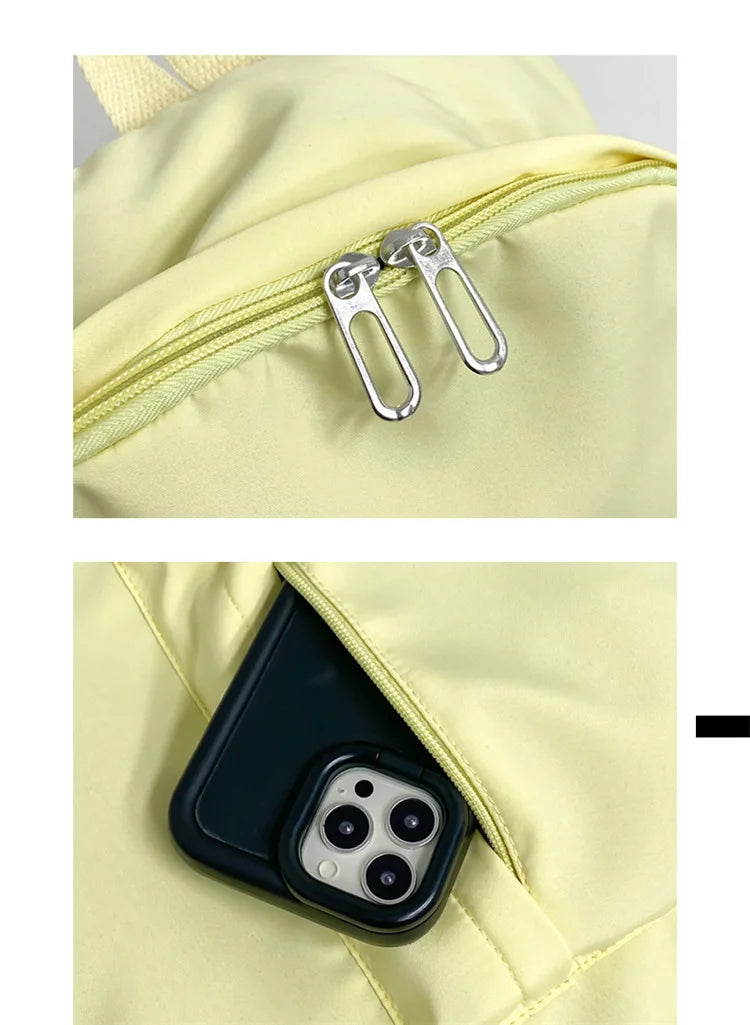 Stylish Large Capacity Backpack for Teen Girls | Minimalist School Bag