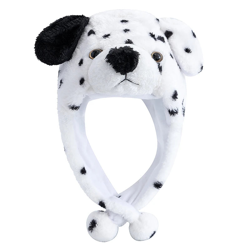 Unisex Funny 3D Bulls Head Plush Winter Beanie | Cozy Cartoon Hat