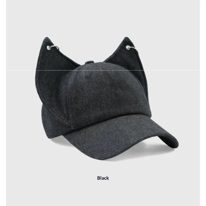 Unisex Fox Ears Baseball Cap | Trendy Hip Hop Sunshade Hat