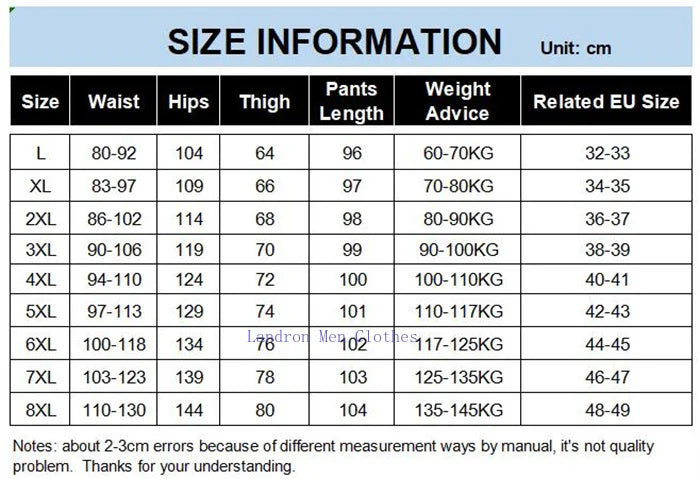 Plus Size Cotton Joggers for Men | Comfortable Ankle-Length Pants