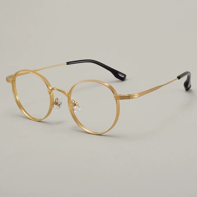 Stylish Adjustable Titanium Eyeglasses | Unisex Vintage Frames