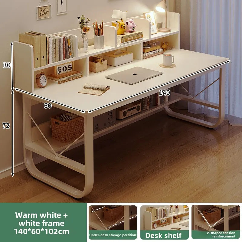 Simple and Stylish Desktop Computer Desk for Home Office