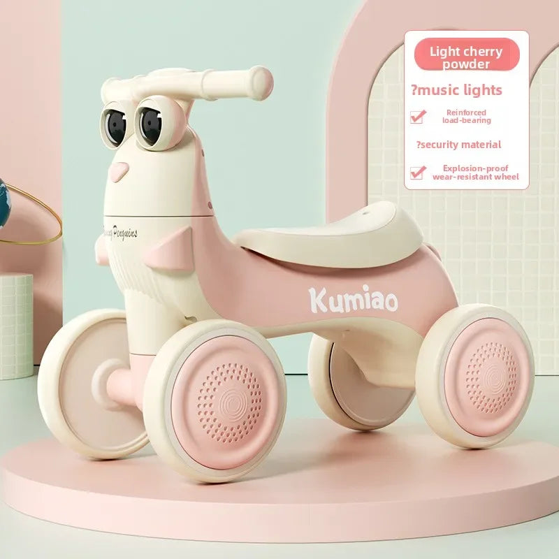4-Wheel Kids Bike Scooter | Fun & Safe Ride-On Toy for Toddlers