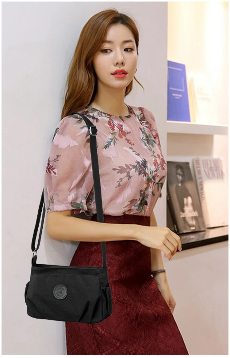 Lightweight Solid-Color Women's Shoulder Bag | Versatile Casual Style