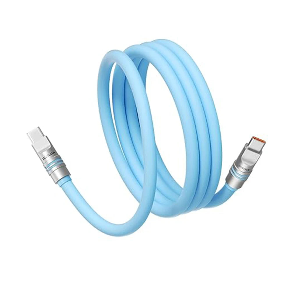 PD240W USB C Fast Charging Cable | Soft Silicone Type-C Cable