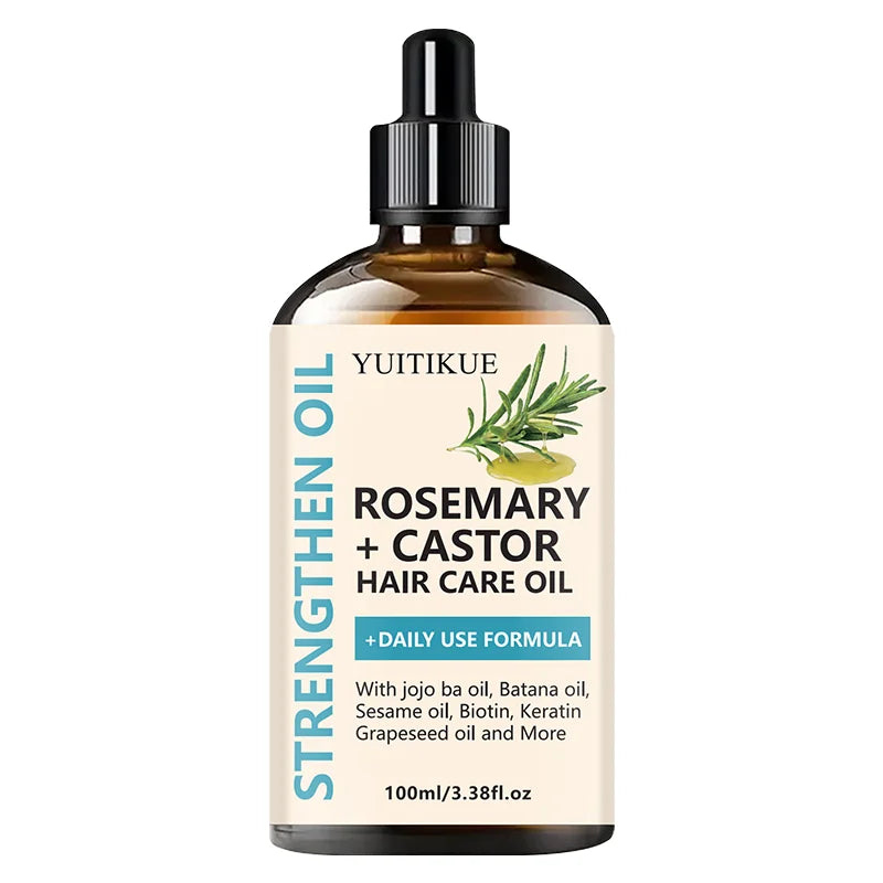 Rosemary + Castor Hair Care Oil | Strengthening Daily Formula