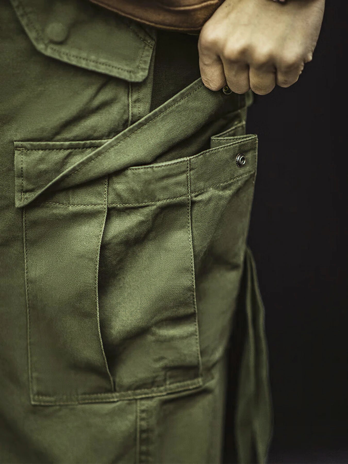 Men's Vintage Multi-Pocket Tactical Cargo Pants | All-Season Comfort