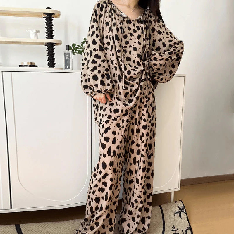 Women's Loose Pajamas Set | Cozy Oversized Sleepwear for Home