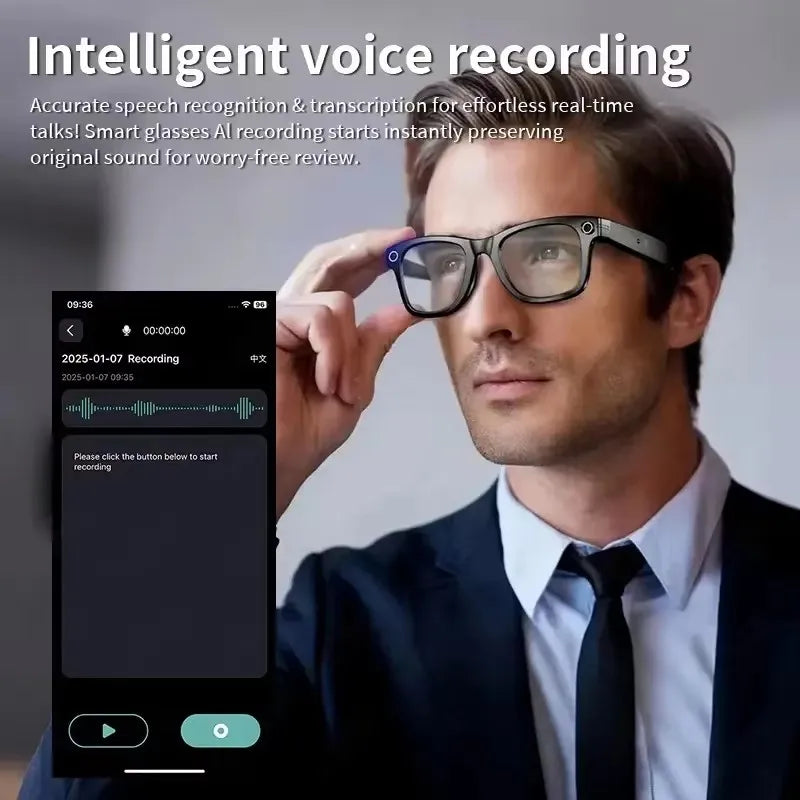 Smart Glasses with HD Video Recording & AI Features | Mixed Reality Eyewear