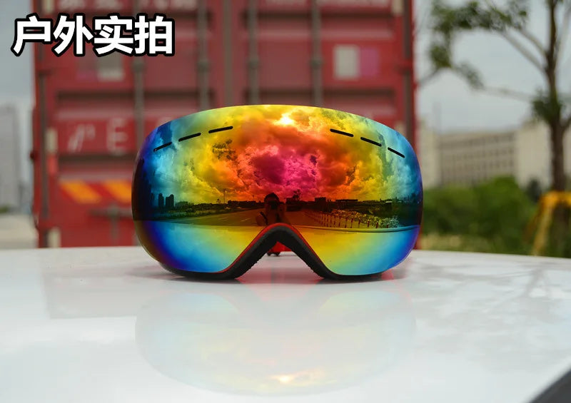 Premium Ski Goggles with Anti-Fog & UV400 Protection