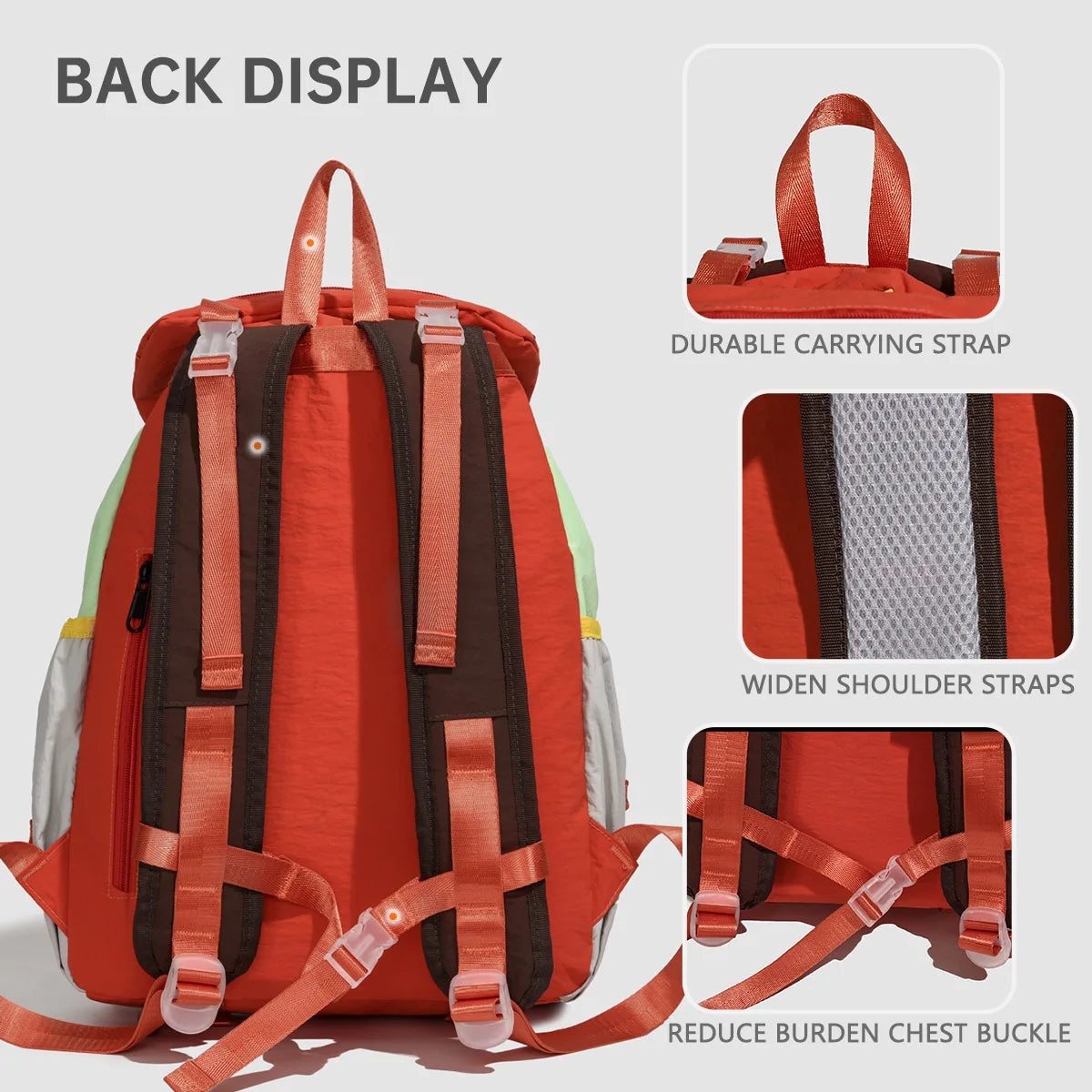 Large-Capacity Waterproof Hiking Backpack | Versatile Travel Bag