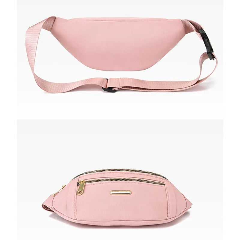 Casual Waist Bag for Men & Women | Large Phone Belt Pouch