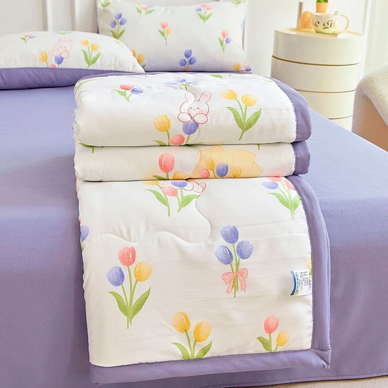 Summer Thin Duvet | Soft Printed Comforter for All Sizes