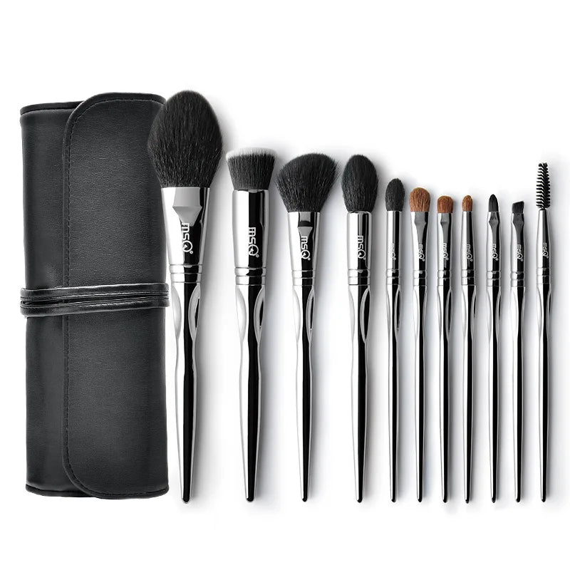 11PCS Professional Makeup Brush Set | Flawless Application Tool