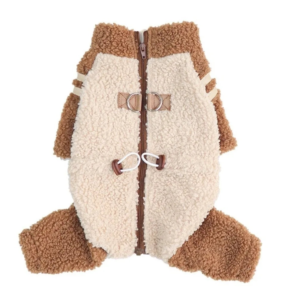 Cozy Thickened Winter Dog Jacket | Stylish Pet Outerwear