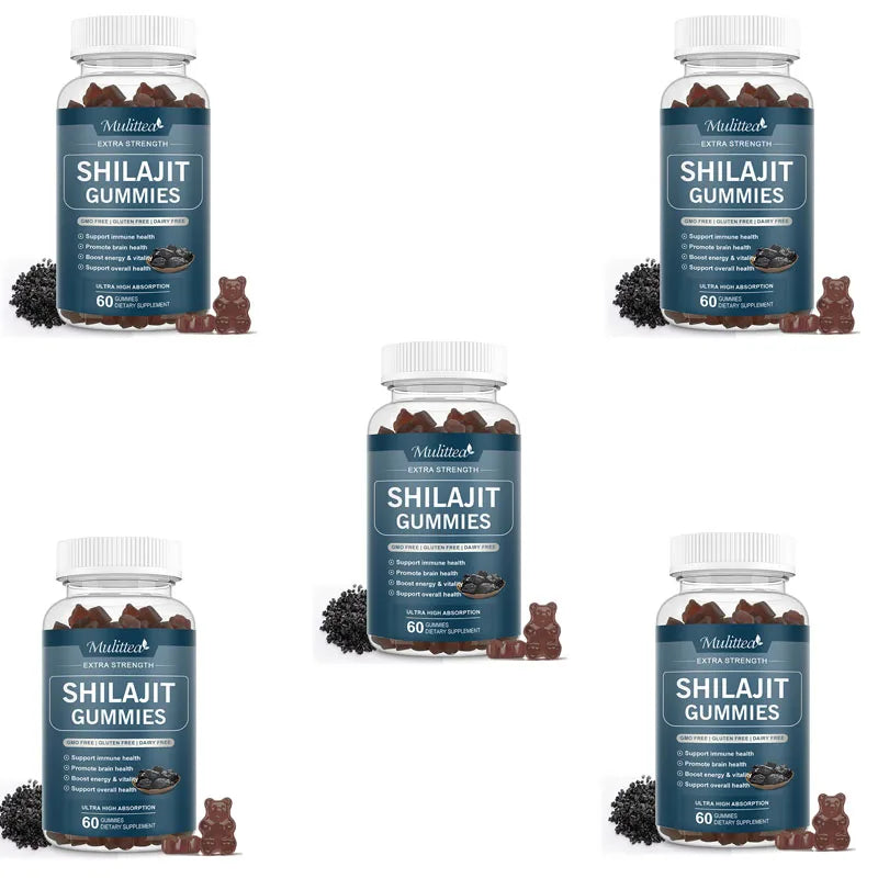 Organic Shilajit Gummies for Energy & Immune Support